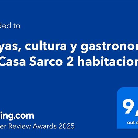 Playas, Cultura Y Gastronomia En Casa Sarco 2 Habitaciones Сан Фернандо Екстериор снимка